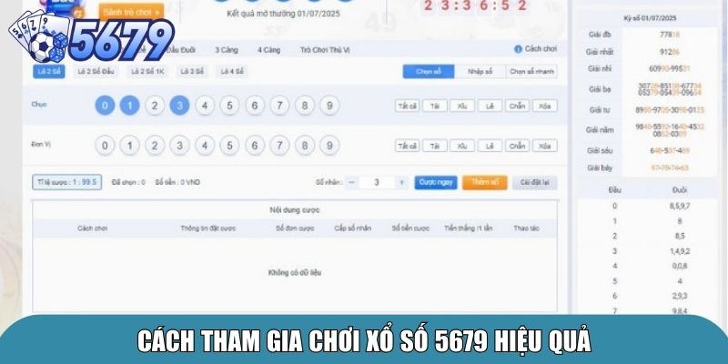 Xổ Số 5679 – Trải Nghiệm Cá Cược Xổ Số Uy Tín 3 Cách tham gia chơi xổ số 5679 hiệu quả