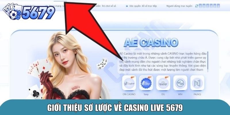 Casino Live 5679 – Cá Cược Cực Đã, Tiền Thưởng Về Tay 1 Giới thiệu sơ lược về Casino live 5679